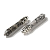 Natural Map Stone Pointed Big Pendants G-Z055-01P-22-2