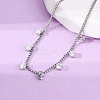 304 Stainless Steel Charm Bracelets LS-BJEW-A047-02P-3