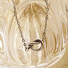 Non-Tarnish 304 Stainless Steel Pendant Necklaces for Women KJ2332-2-2