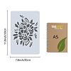 PET Plastic Drawing Painting Stencils Templates DIY-WH0284-004-2