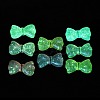 Luminous Transparent Acrylic Beads OACR-G033-06B-2
