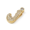 Brass Micro Pave Cubic Zirconia Pendants KK-A300-02G-J-2