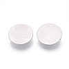 304 Stainless Steel Brooch Cabochon Settings STAS-E547-08I-P-2