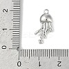 Brass Micro Pave Cubic Zirconia Pendants KK-I719-36P-3