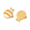 304 Stainless Steel Enamel Charms STAS-H251-01C-G-2