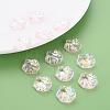 Transparent Acrylic Pendants MACR-S373-73-C04-7
