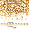 500Pcs Brass Spacer Beads KK-GO0002-03-2