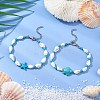 2Pcs 2 Styles Shell Beaded Bracelets BJEW-TA00586-01-1