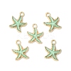 Alloy Enamel Pendants ENAM-YW0002-61B-2