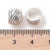 Tibetan Style Zinc Alloy Beads TIBEB-R063-014AS-RS-2