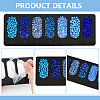 4Pcs Acrylic Bead Design Boards FIND-BC0013-08A-4