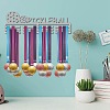 Fashion Iron Medal Hanger Holder Display Wall Rack ODIS-WH0023-039-7
