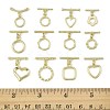 20Pcs 12 Styles Alloy Toggle Clasps FIND-FS0004-53G-5