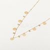 Stainless Steel Clover Bib Necklace LS-QC7472-1-2