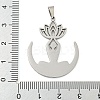 Non-Tarnish 304 Stainless Steel Pendants STAS-Z076-12P-3
