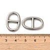 Non-Tarnish 304 Stainless Steel Buckle Clasps STAS-O006-01B-P-3