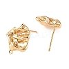 SHEGRACE Brass Stud Earring Findings XGRQ64841-869G-2