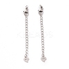925 Sterling Silver Chain Extenders STER-D036-37AS-1