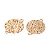 Rack Plating Brass Connector Charms KK-Q792-10LG-2