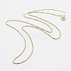 925 Sterling Silver Box Chain Necklaces STER-F039-45cm-05G-1