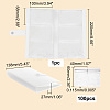 1Pc Rectangle PP Plastic Jewelry Storage Albums AJEW-PH0003-41-2