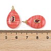 Synthetic Rhodochrosite Pendants KK-B157-42D-05-3
