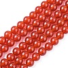 Natural Carnelian Beads Strands X-G-C076-8mm-2A-1