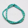 Synthetic Turquoise Beads Strands X-TURQ-G120-3x5mm-13-2