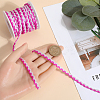 Two Tone Polyester Wavy Fringe Trim Ribbon OCOR-GF0003-97B-3