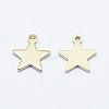 Brass Charms X-KK-G331-82G-NF-2