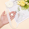 10 Yards Polyester Lace Trim Ribbon OCOR-WH20005-42D-4