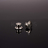 Brass Brooch Base Settings KK-BC0005-03P-4