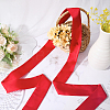 Long Polyester Silk Scarf for Women Girls AJEW-WH20042-34-3