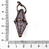 Natural & Synthetic Mixed Gemstone Pendants G-B149-06R-4