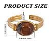 1Pc 304 Stainless Steel Cuff Rings RJEW-LP0002-19-2