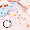 60 Sets 20 Style Opaque Resin Cabochons CRES-YS0001-04-5