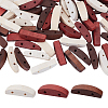 60Pcs 3 Colors Schima Wood Multi-Strand Links FIND-OC0013-36-1
