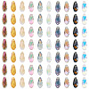 200Pcs 10 Colors Electroplate Glass Beads Strands EGLA-CD0001-11-2