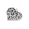 Brass Micro Pave Clear Cubic Zirconia Pendants KK-R221-01P-05-2