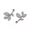 Non-Tarnish 304 Stainless Steel Pendants STAS-E186-06P-2