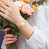 DIY Blank Dome Alloy Bangle Jewelry Making Kits DIY-YW0010-36-6