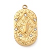304 Stainless Steel Pendants LS-STAS-F349-03G-04-1