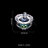 Heart Nail Art Glass Dappen Dish MRMJ-S047-033-1