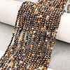 Natural Tiger Eye Beads Strands G-H003-B04-02-2