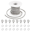 5M 304 Stainless Steel Curb Chains CHS-TA0001-56-1