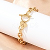 Golden 304 Stainless Steel Charm Bracelets LS-NJEW-K284-01G-A-3