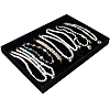 Velvet Necklace Display Organizer Trays NDIS-WH20007-02B-1
