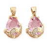 Glass Pendants KK-B125-06G-02-1