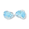 Transparent Glass Enamel Beads GLAA-S388-01A-2