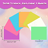 7 Sheets 7 Colors Luminous Heat Transfer Vinyl DIY-GA0006-24-2